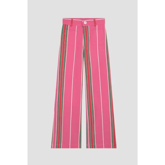La Veste Pippi Stripe Pants 06 - XS Fuchsia - Picture 1 of 4